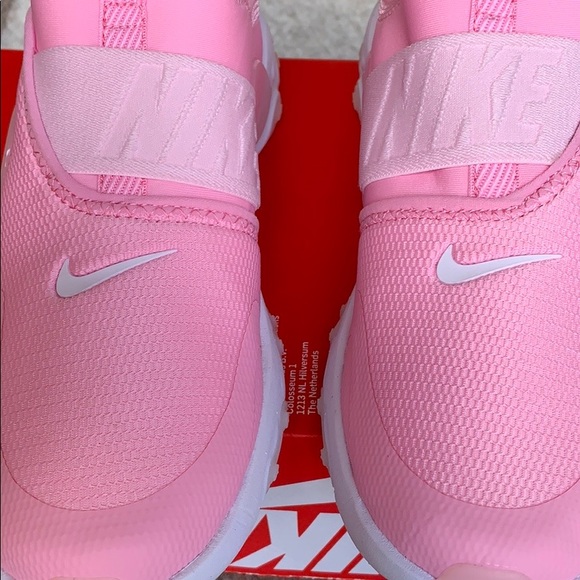 NIKE REACT PRESTO EXTREME GS PINK/WHITE-PINK FOAM - Picture 9 of 16
